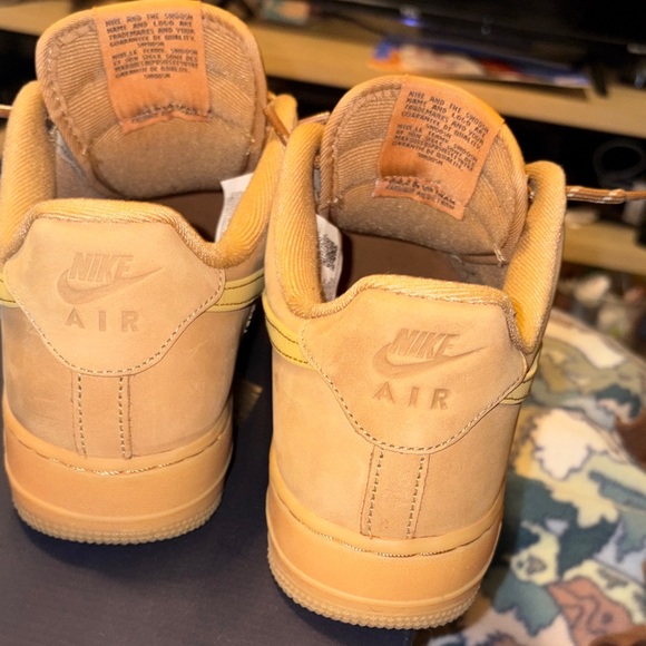 Nike Air Force 1 Wheat Sneakers - Picture 5 of 7